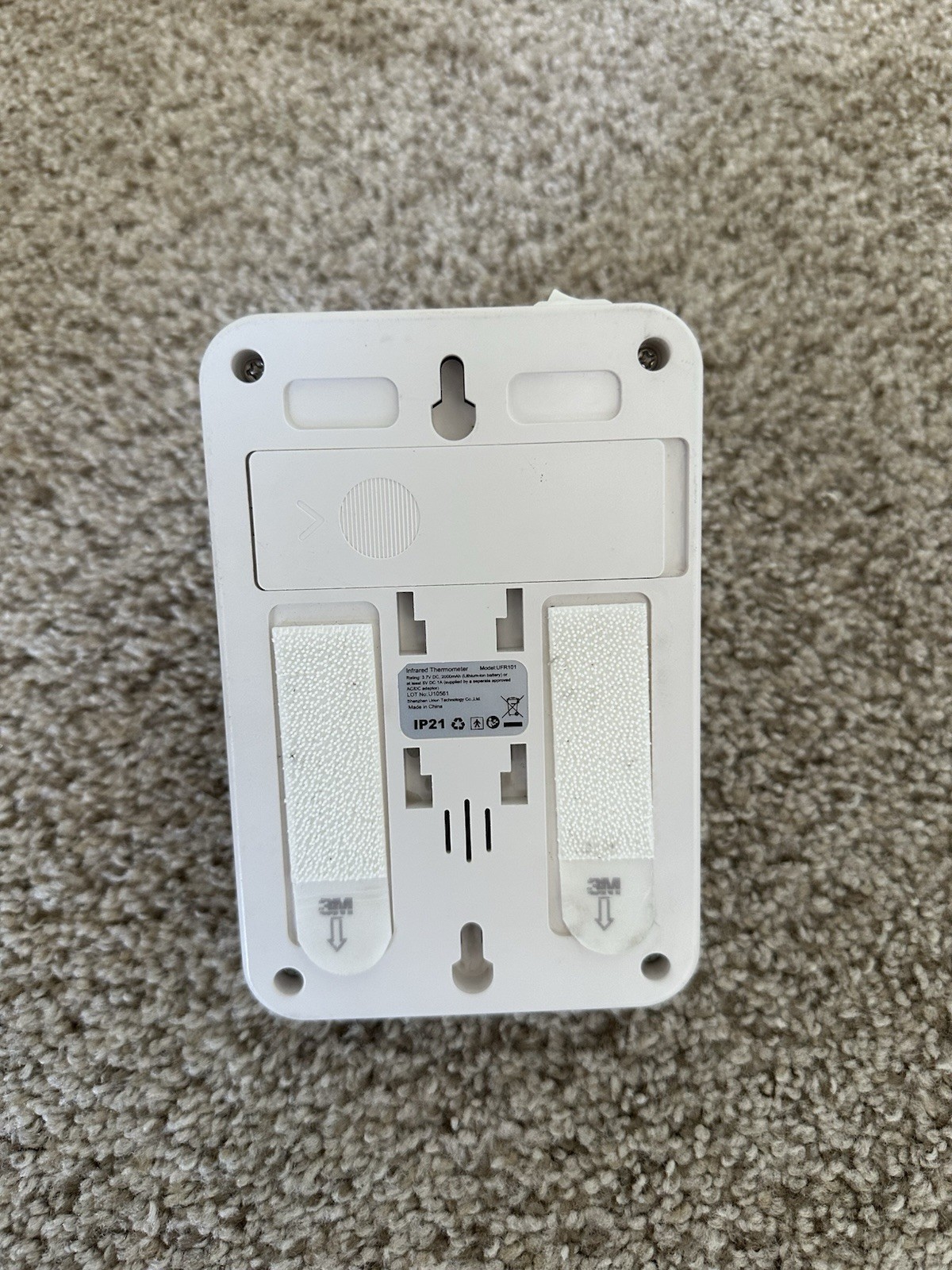 Wall Mounted Infrared Thermometer No Contact Digital Forehead Temperature Scan