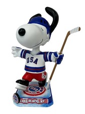 Snoopy USA Hockey Miracle on Ice Officially Licensed 8 inch Bobblehead only 12