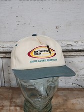 Vintage Continental Grain Value Added Producer Snapback Hat Cap K-Products Ag