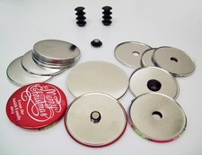 3" Ornament Button Parts 3 Inch - 50 FREE SHIPPING