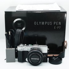 "Mint / 660 Counts" OLYMPUS PEN E-P7 14-42mm Lens Kit Silver 07001
