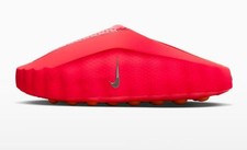 Nike Foam Mule Slides Men Red Casual Slip On Comfort Sandals