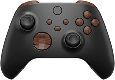 Replacement Buttons for Xbox Series X  S Controller, Wood Grain Custom Accessor