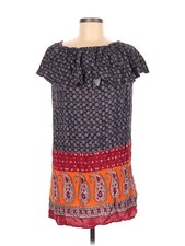 BeachLunchLounge Women Blue Casual Dress XS