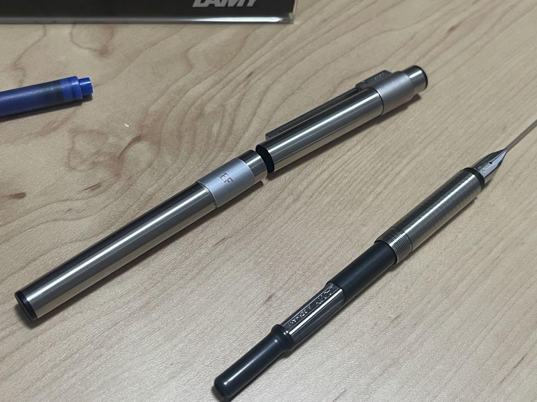 LAMY unic fountain pen EF 585 W.GERMANY box included, unused