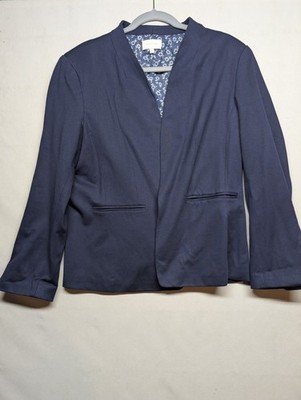 Skies Are Blue Women's Navy Blazer XXL