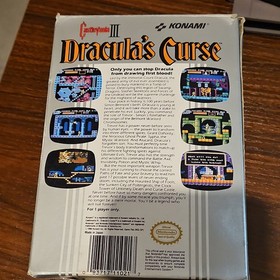 Castlevania III 3 Dracula's Curse NES CIB