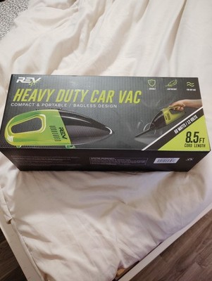 Rev GT Heavy Duty Handheld Car Vacuum Cleaner 12V Portable, Compact