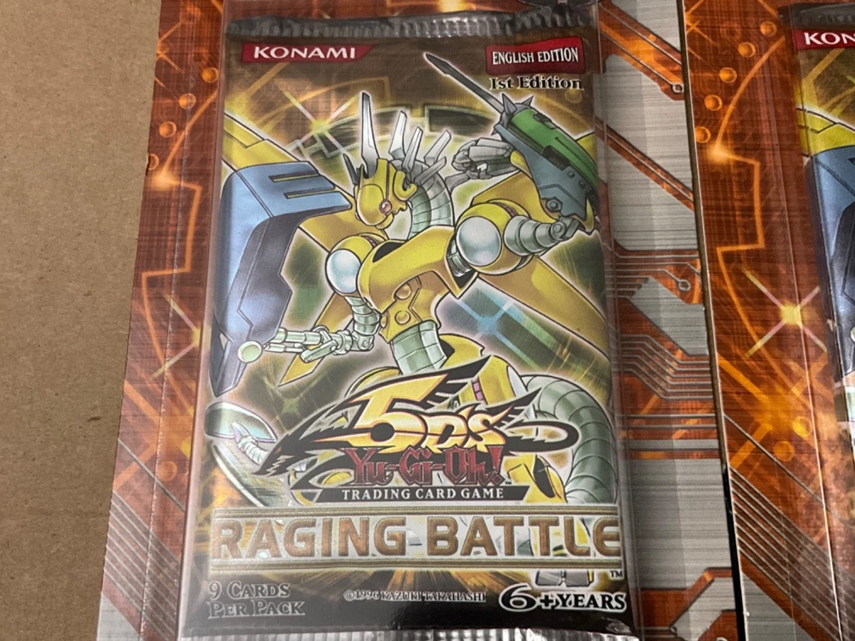 Yugioh Legendary 5ds Yu-Gi-Oh! 5D's Raging Battle Special Edition Booster  Pack - Trading Card Game 5D's Booster Pack