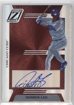 2005 Donruss Zenith Z-Graphs 58/100 Derrek Lee #ZB-88 Auto 18er
