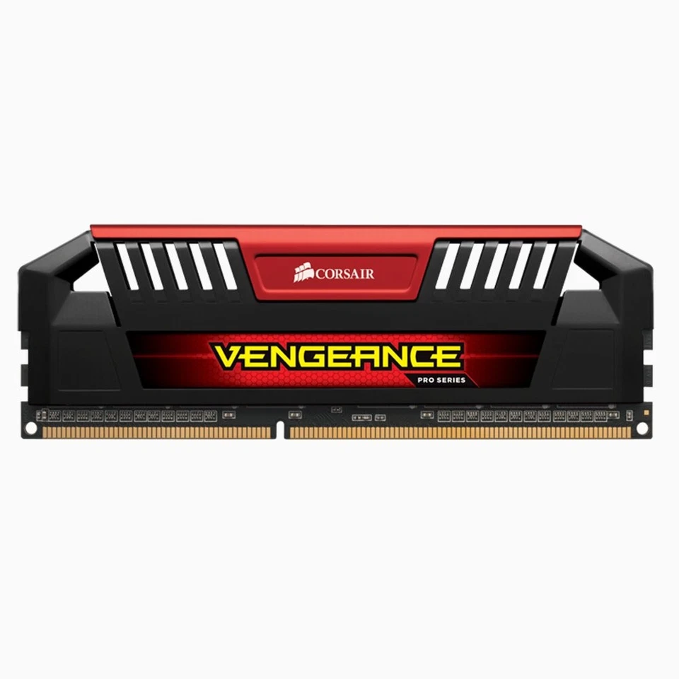 Corsair VENGEANCE Pro 8GB DDR3 2400MHz OC PC3-19200 Overclocking Memory Red AU - Image 4 of 4