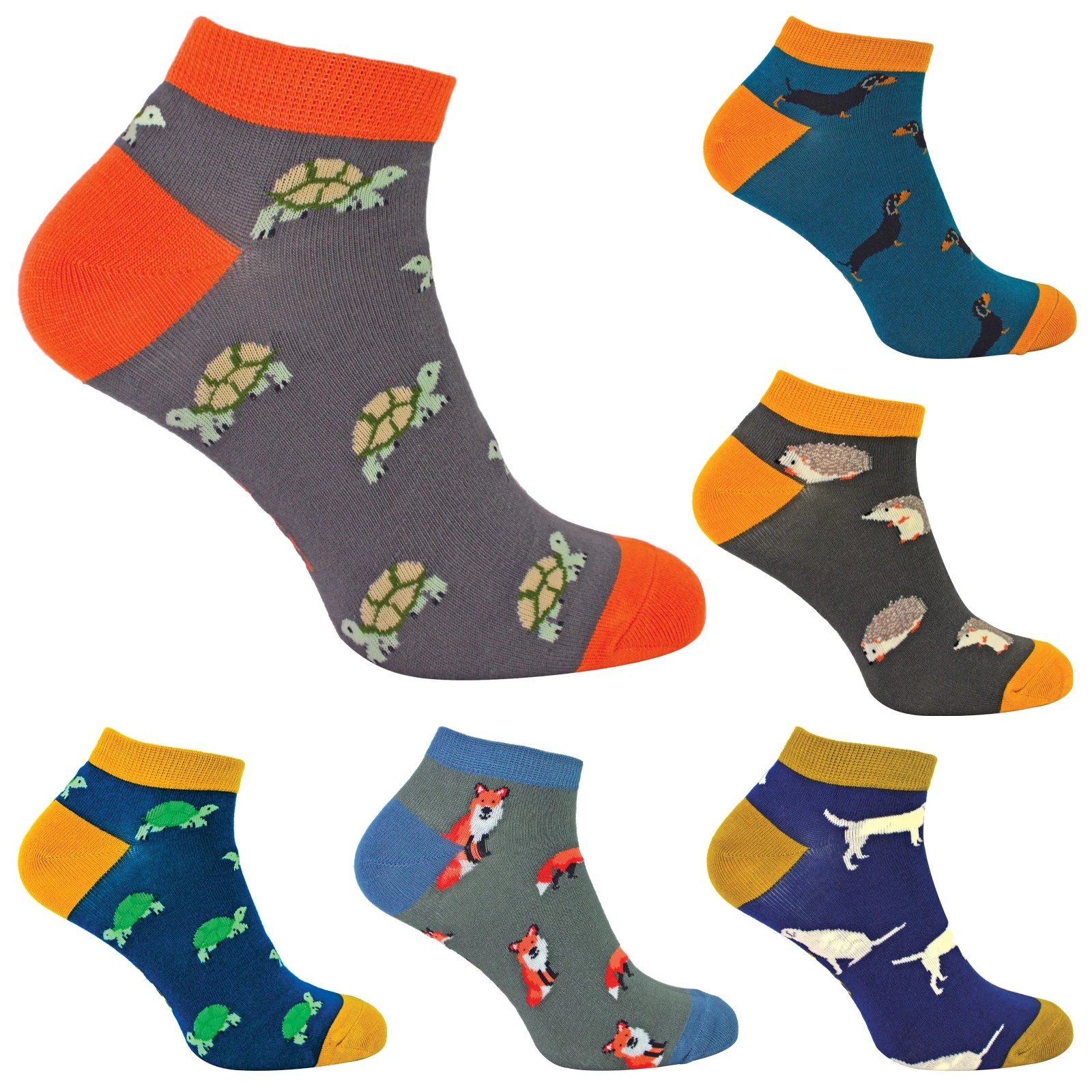 Mens Ankle Novelty Socks by Mr Heron Gift Socks Size 7 8 9 10 11 12