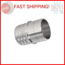 ICT Billet 1-1/2" to 1-1/2" Inch Hose Barb Splice Coupler Repair Mend Fitting Ad