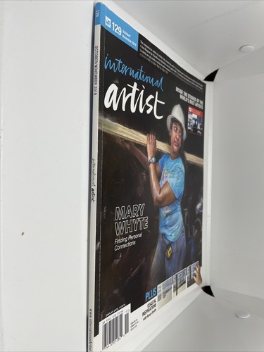 Internationaler Künstler Oktober November 2019 Magazin Mary White Xlnt #129 - Bild 3 von 4