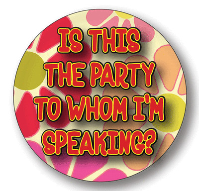 1 LILY TOMLIN SKIT FROM LAUGH IN 3'' Pin Buttons  HALLLOWEEN COSTUME PROP 