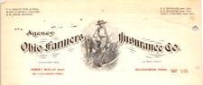 Ohio Farmers Insurance Co Letterhead Mailing List  Relatives Buried in Cemetery