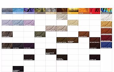 Chromasilk Color Chart