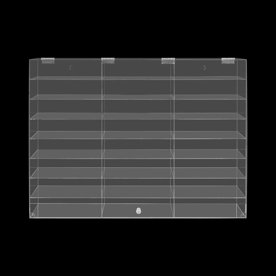 Acrylic Toy Car Display Case Clear Display Box Wall Mounted Toy Display Shelf US - Image 4 of 4