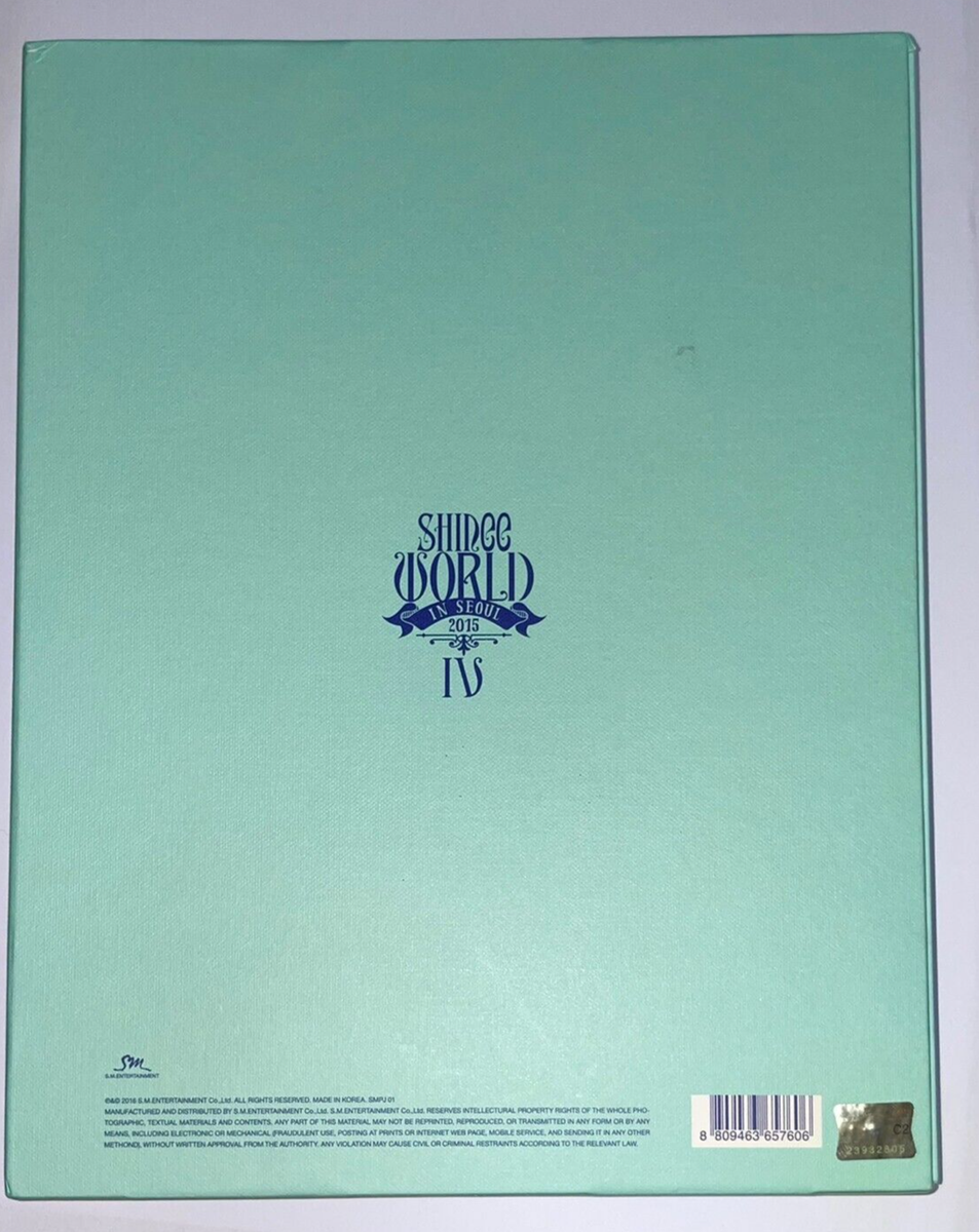 SHINee オニュ トレカ セット shinee world Ⅳ SHINee WORLD IV in Seoul 2015 2CD + Photobook + Poster + Lyrics