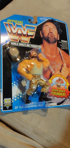 WWF Hasbro The Bushwhackers Butch Wrestling Figure...
