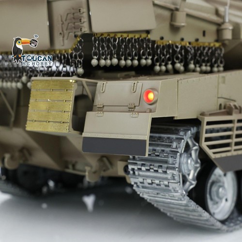 Henglong 1:16 7.0 PRO RTR Merkava IR BB RC Tank 3958-1 Metal Tracks Wheels - Picture 24 of 24