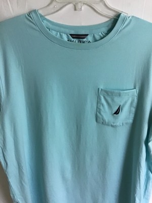 Blue Nautica performance Tee 95% cotton 