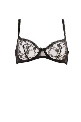 AGENT PROVOCATEUR Womens Bra Elegant Non Padded Black Size UK 36B