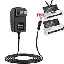 AC Adapter For Brother ADS-1250W ADS-1700W Compact Desktop Scanner