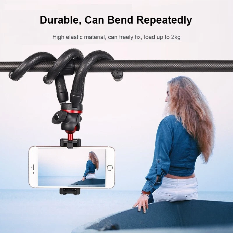 Octopus Flexible Tripod For Phone SLR DSLR Gopro With 1/4'' Screw And Ball Head - Image 2 of 4