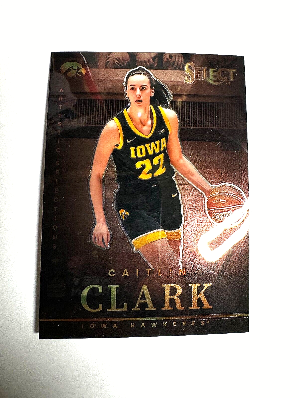 2024 Panini Caitlin Clark Collection Select Artistic Impressions Prizm Card #AS1