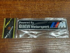 Metal Car Body Nameplate Sticker for BMW M Power Auto Rear Emblem Badge Decal