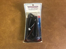 GC Electronics Black Standard Telephone Handset Coil Cord with Spade Terminals