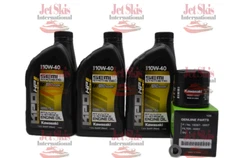 2005 - 2021 Kawasaki Brute Force 750 ATV Oil Change Kit, 3qts OEM Washer+Filter