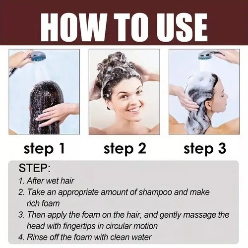 Hair Growth Shampoo Nourishing Roots Loss DHT Blocker Stop Alopecia! 100ml - Picture 9 of 11