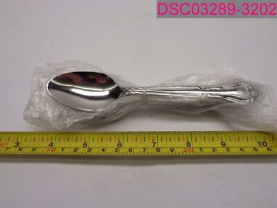 QTY=24 Pcs (2 Packs of 12); Adcraft Concord Stainless Steel Spoon, 6-1/8'' Long