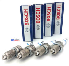 FOR GOLF R 2.0 MK7 GENUINE BOSCH SPARK PLUGS x4 BRAND NEW
