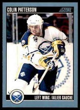 1992-93 Score Canadian Colin Patterson #312