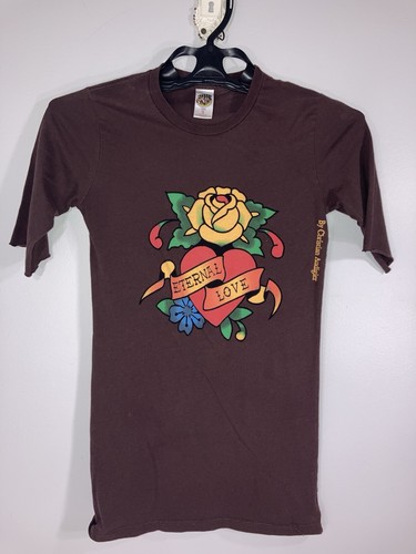 Ed Hardy Christian Audigier T Shirt Lot Y2K Geisha Lotus Tattoo 4 Shirts Small - Picture 4 of 24