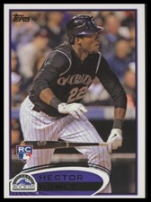 2012 Topps #534 Hector Gomez Colorado Rockies Rookie