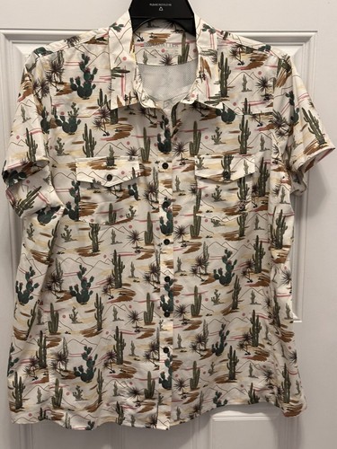 Ariat Western VenTek Kurzarmshirt, Damen hellbraun XXLarge