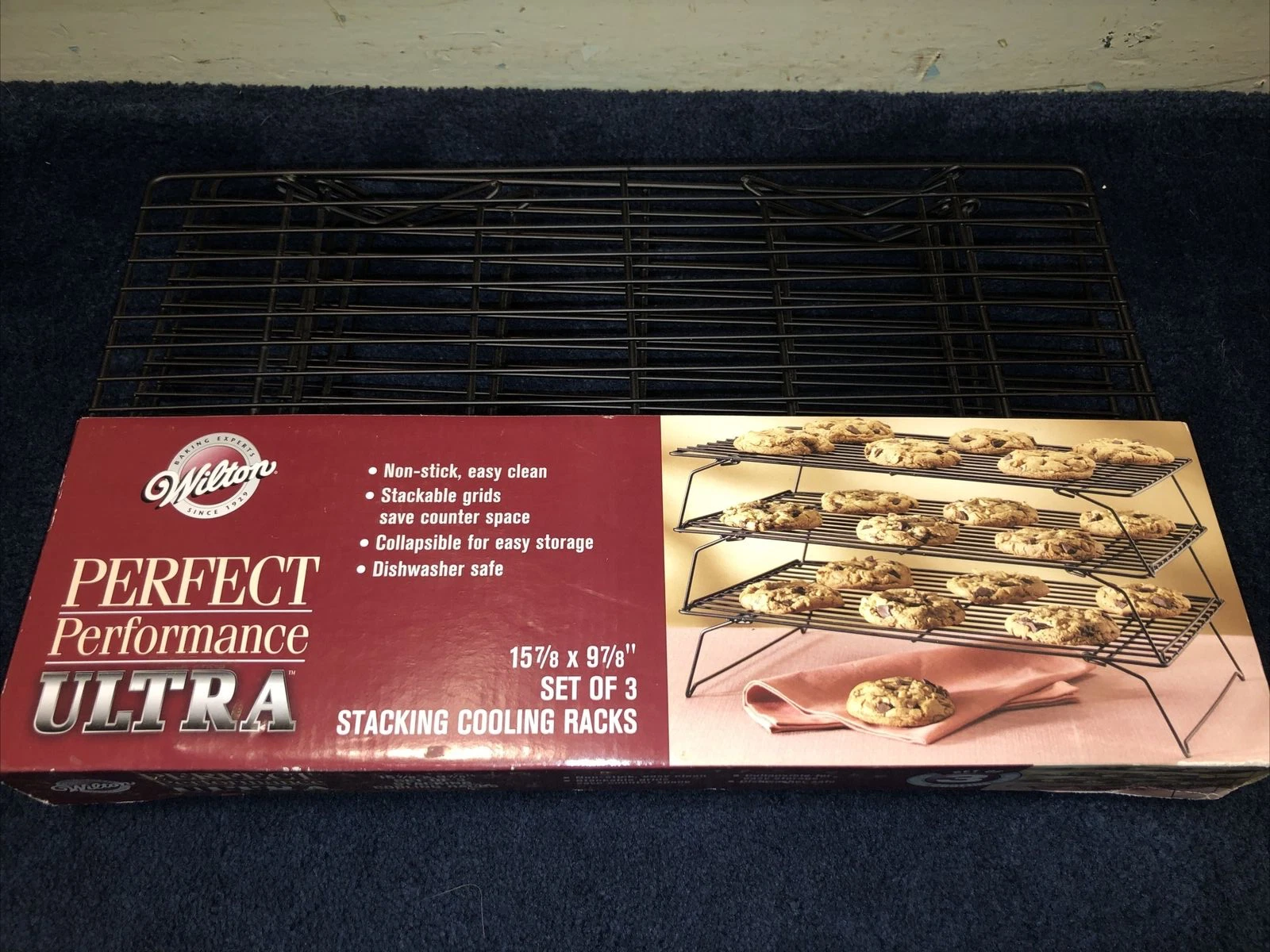 Wilton Stacking Cooling Racks Set Of 3 Perfect Performance Ultra Brand New
Opens in a new window or 