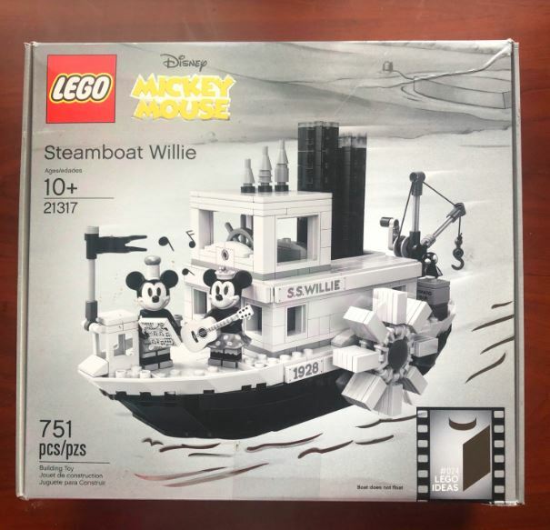 lego mickey mouse steamboat