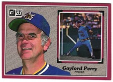 Gaylord Perry 1983 Donruss ML Baseball Jumbo Card #28 Seattle B