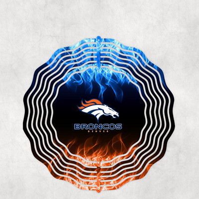 Denver Broncos Inspired 10'' Wind Spinner #2