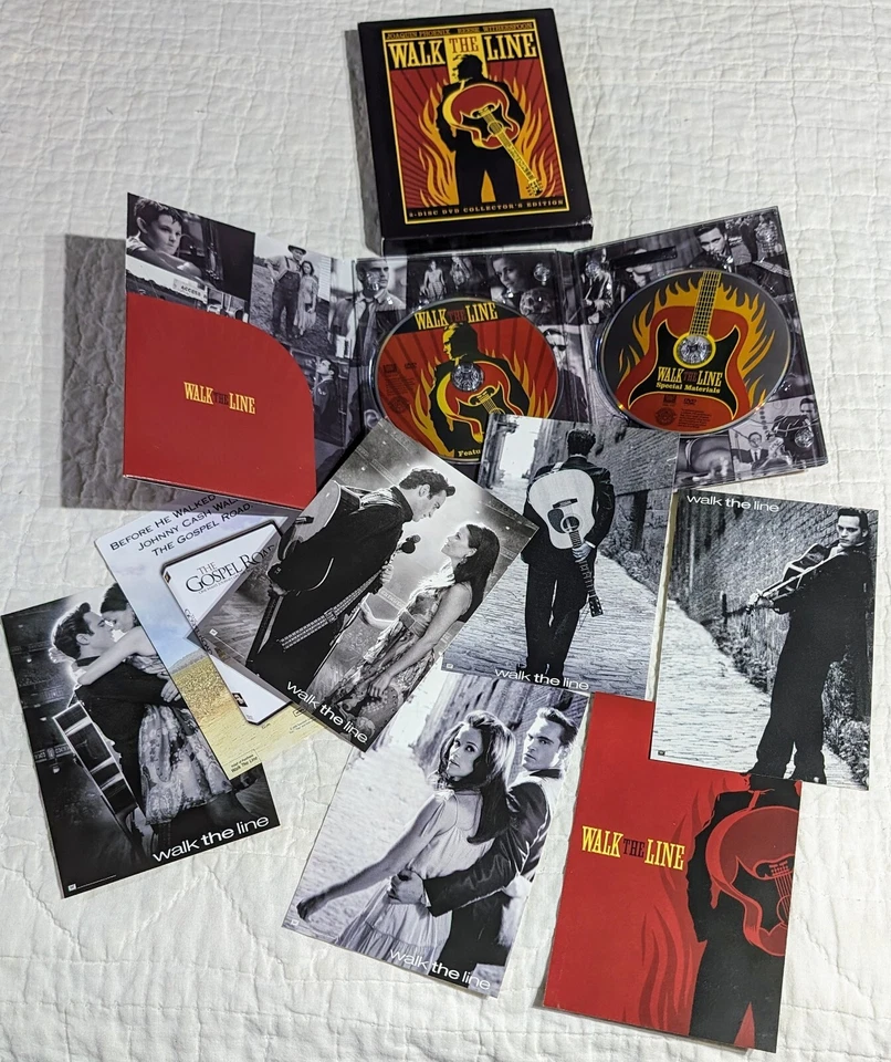 Walk the Line (DVD, 2006, 2-Disc Set, Collectors Edition) W Extras! Johnny Cash - Image 2 of 4