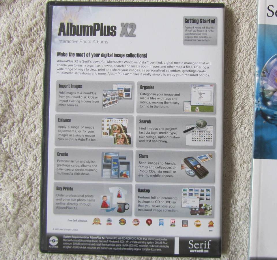 Serif AlbumPlus X2 Interactive Photo Album + User Guide - Image 4 of 4