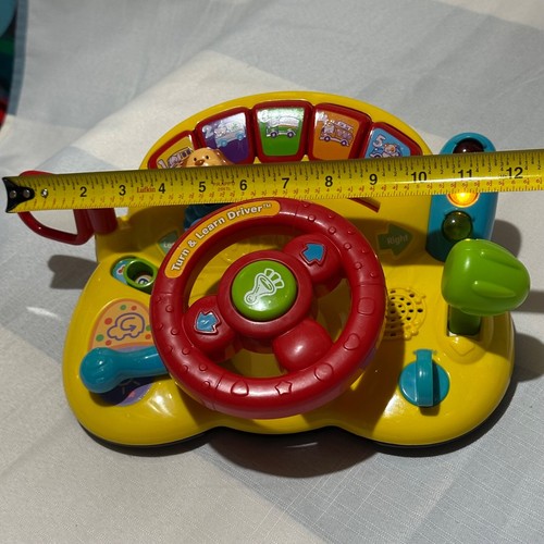 Vtech Lernen und Entdecken Fahrer Kleinkind Spielzeugauto Geräusche Musik Lichter funktionieren 6-18 Monate - Bild 10 von 12