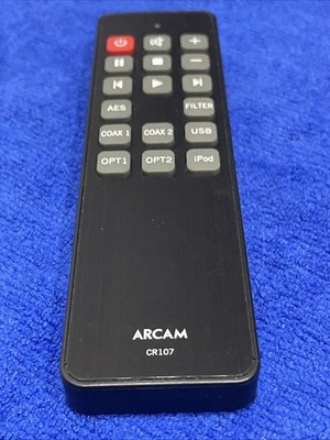 GENUINE Arcam CR-107  Remote Control Tested Working