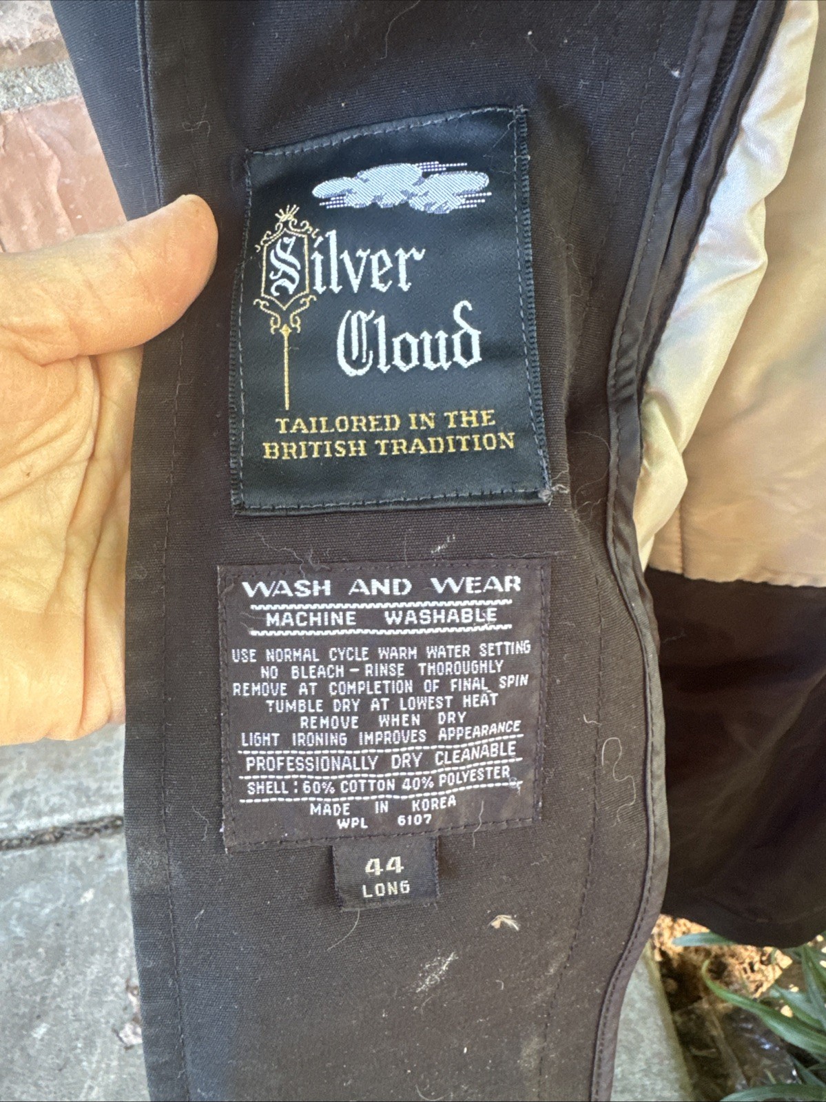 Silver Cloud Thermolite With Removable Inner Insu… - image 3