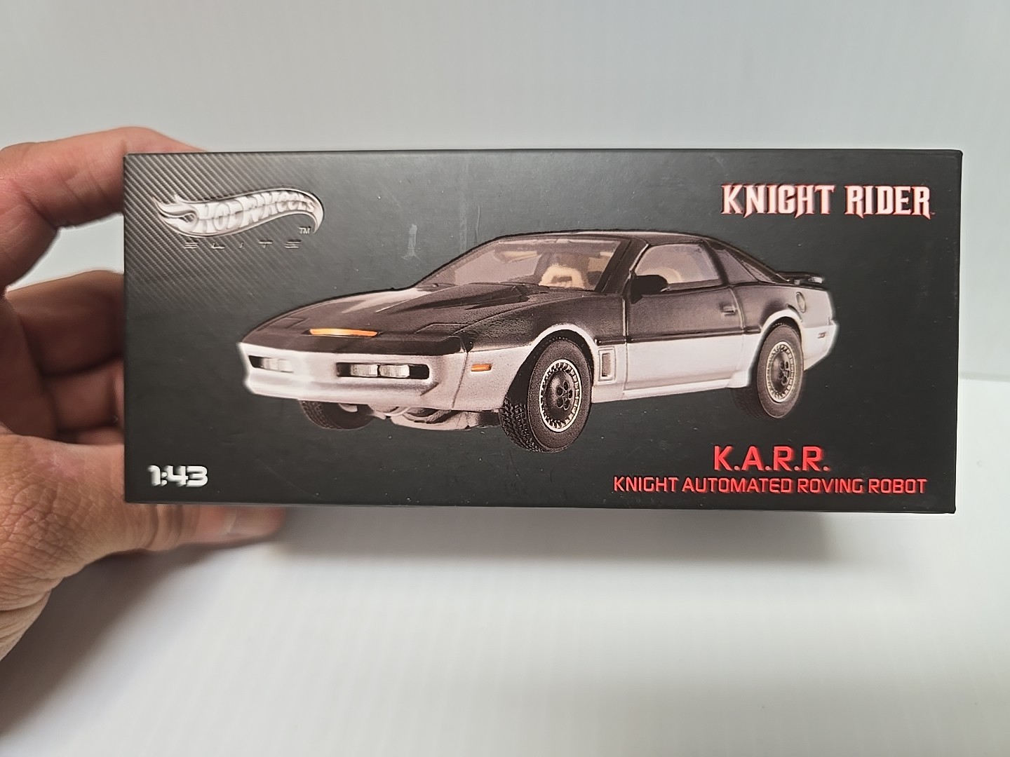 HOT WHEELS ELITE BCT87 KNIGHT RIDER KARR K.A.R.R. PONTIAC FI